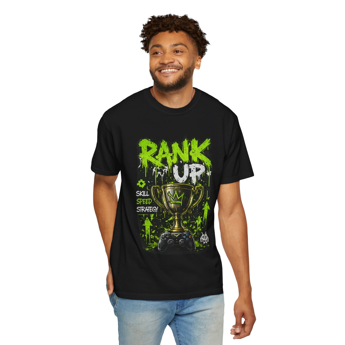 Rank Up Trophy Gaming T-Shirt