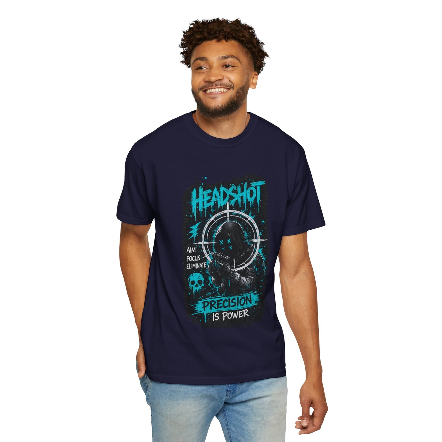 Headshot Precision T-Shirt — Gamer Target Graphic Tee