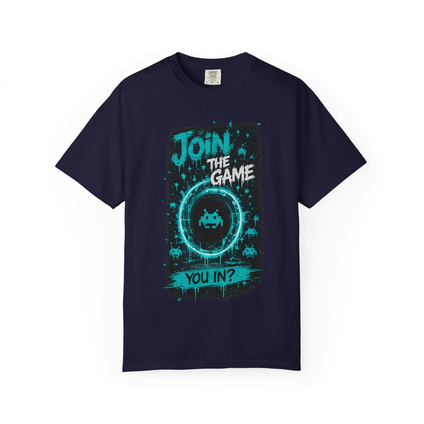 Join The Game Retro Arcade T-Shirt — 'You In?' Gamer Graphic Tee