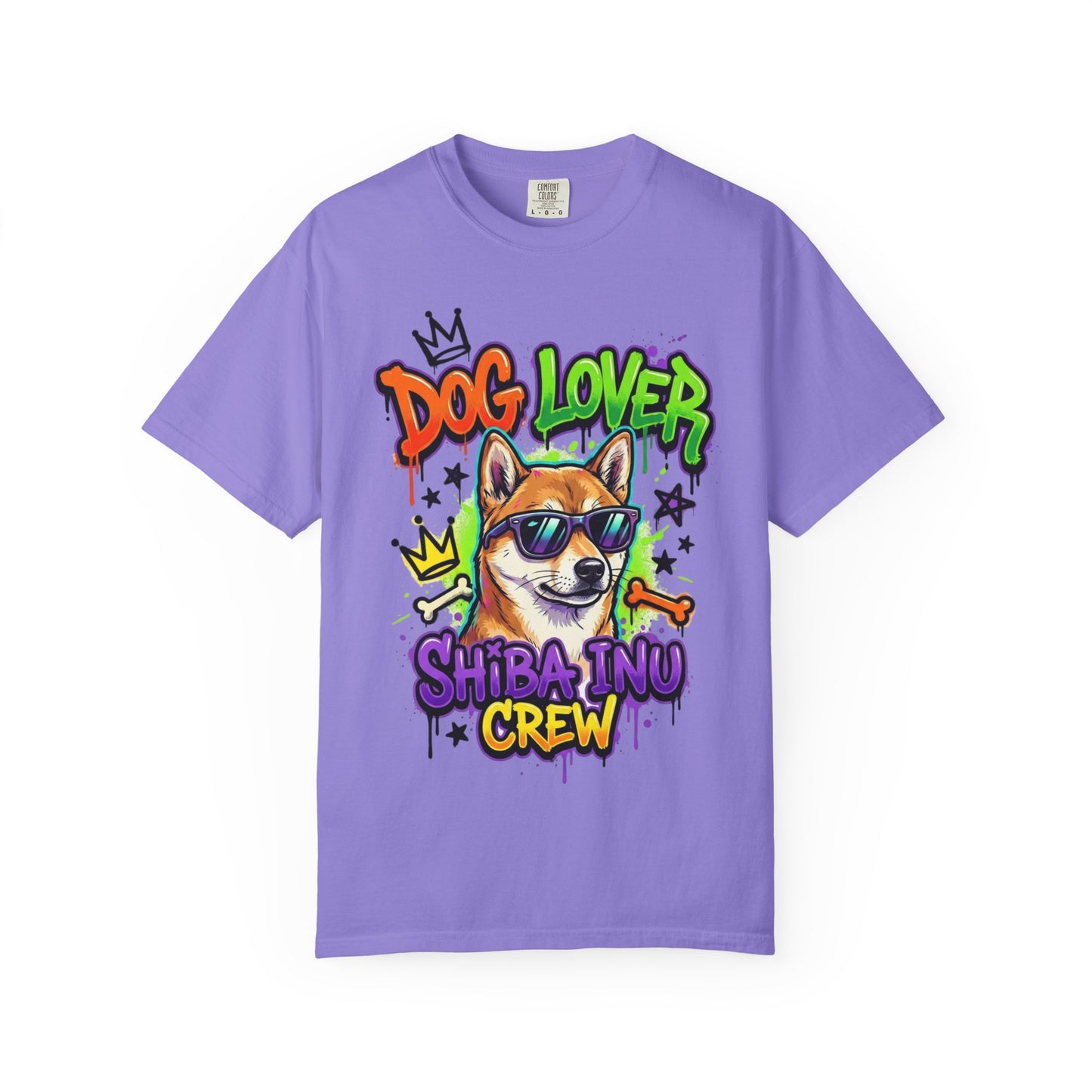 Dog Lover Shiba Inu Crew T-Shirt