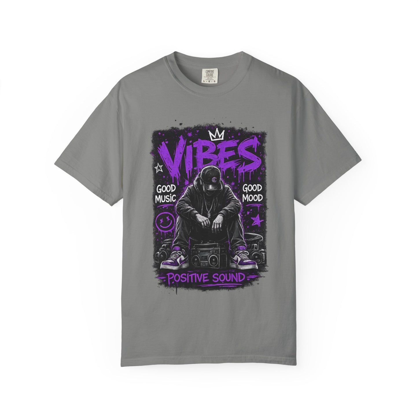 Vibes Graphic T-Shirt — Positive Sound Music Tee