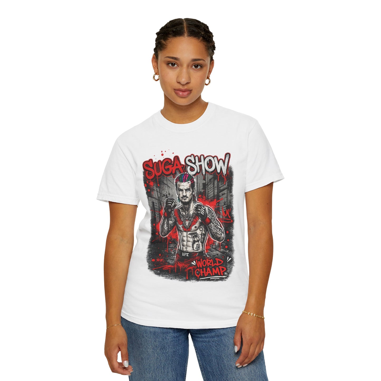 Suga Show World Champ Graphic T-Shirt