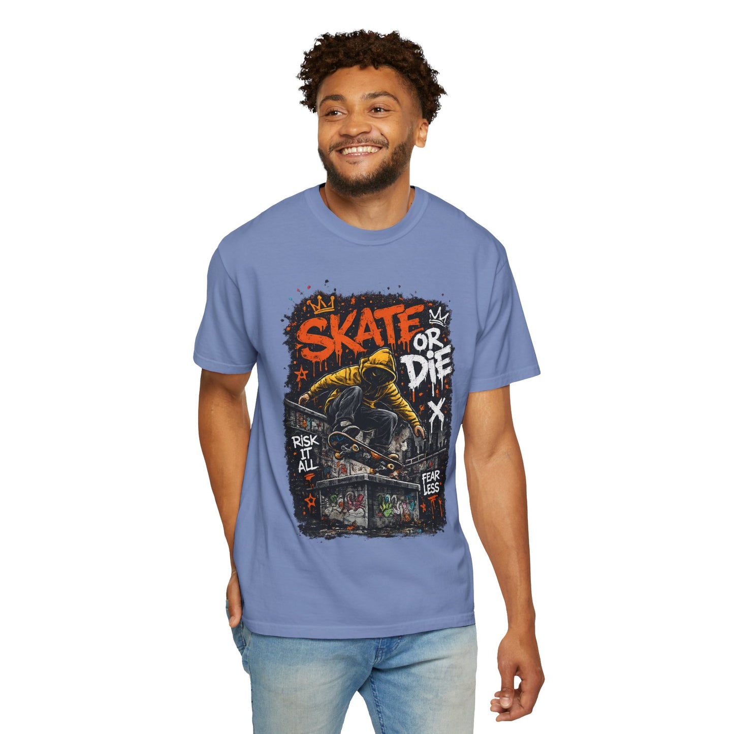 Skate or Die T-Shirt — Fearless Street Skateboard Graphic Tee