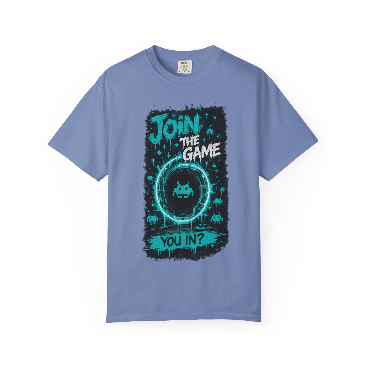 Join The Game Retro Arcade T-Shirt — 'You In?' Gamer Graphic Tee