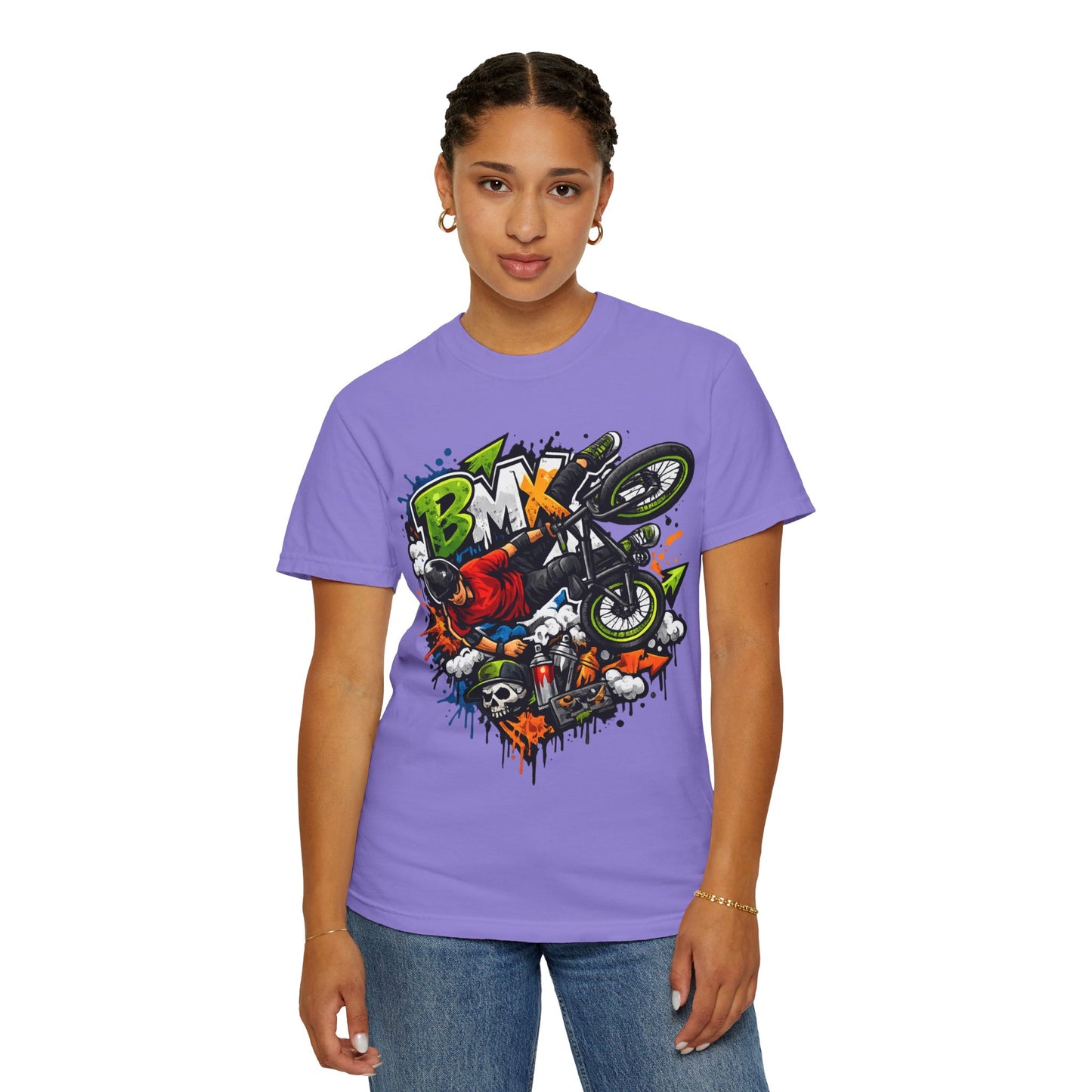 BMX Stunt Rider Graphic T-Shirt