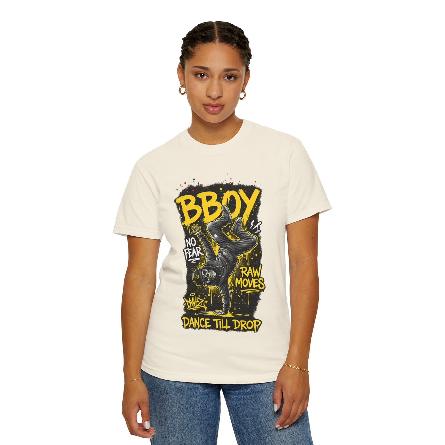 Bboy Breakdance T-Shirt — "Dance Till Drop" Streetwear Graphic Tee