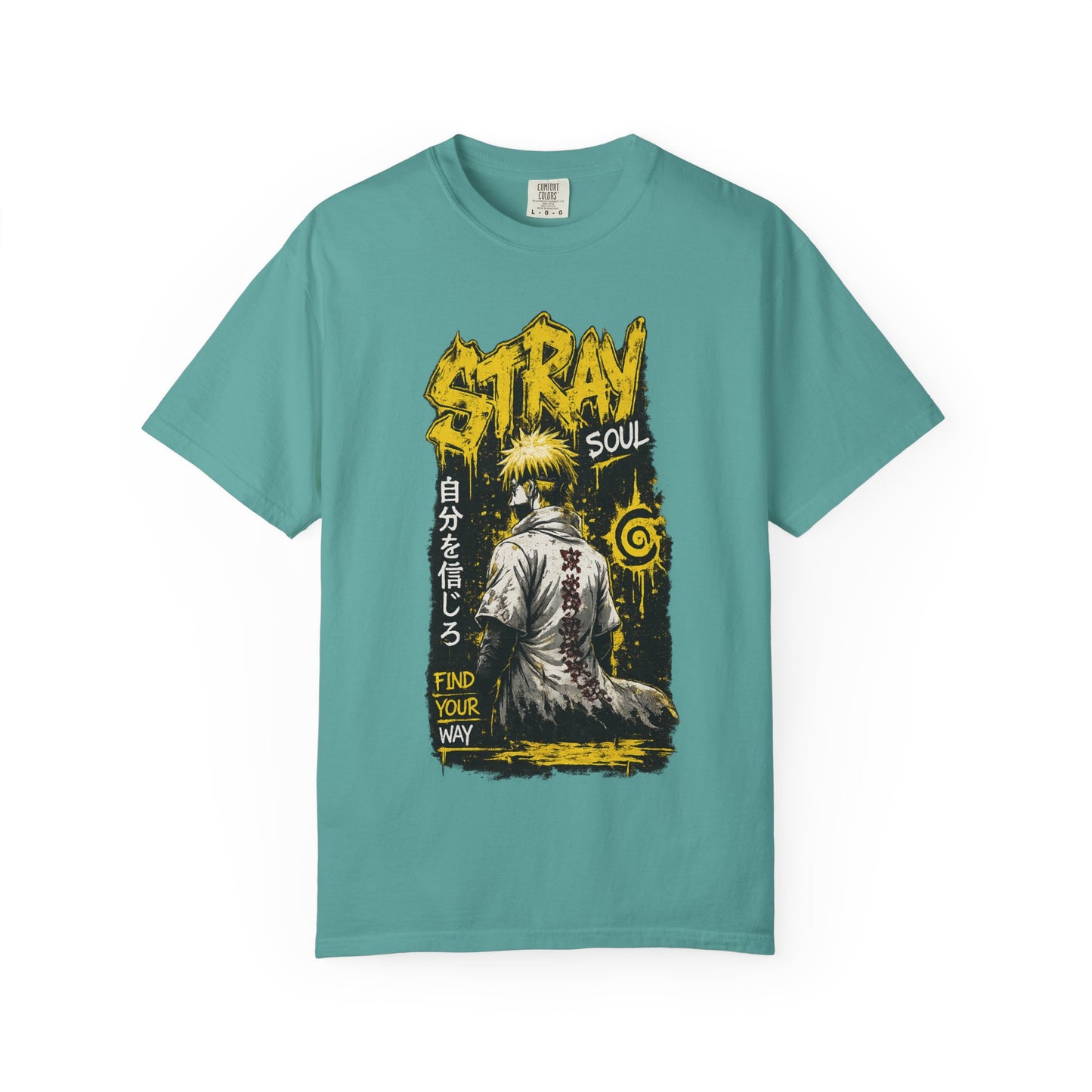 Stray Soul Graphic T-Shirt — Find Your Way Anime Streetwear