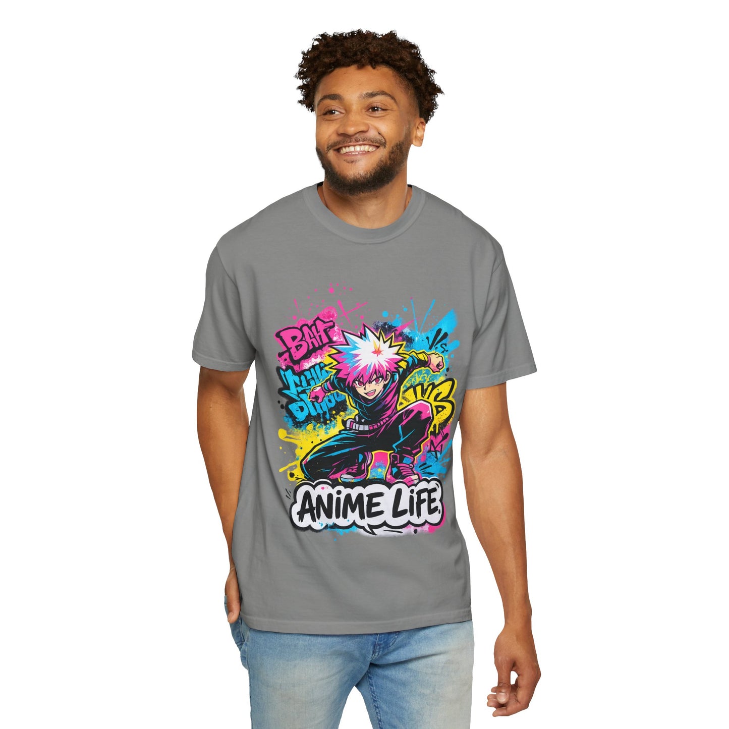Anime Life Graffiti T-Shirt