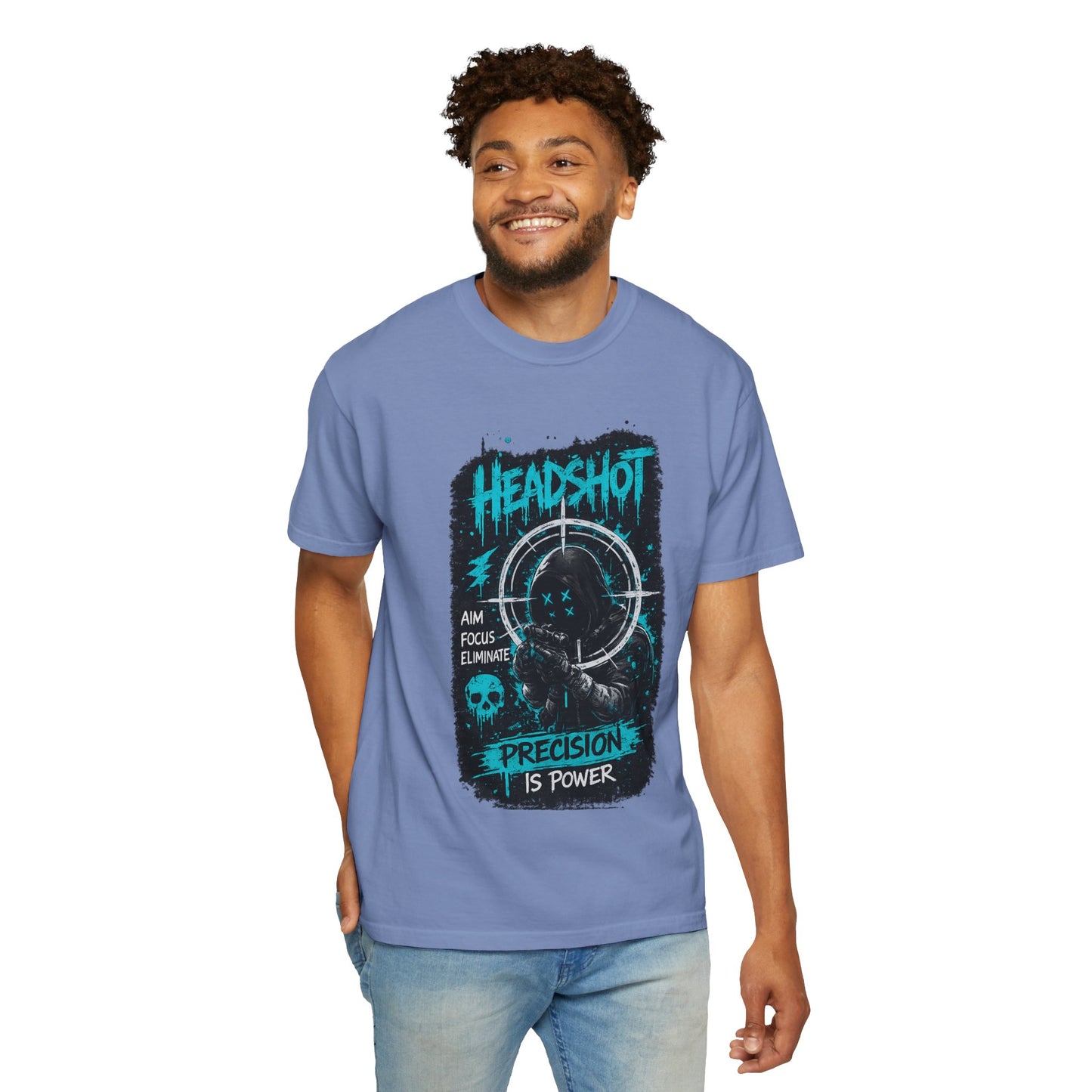 Headshot Precision T-Shirt — Gamer Target Graphic Tee