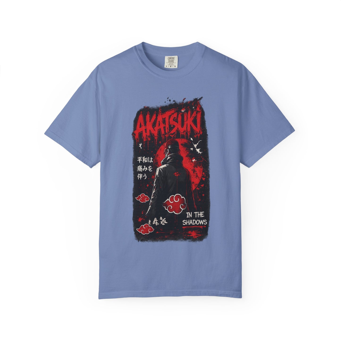Akatsuki Graphic T-Shirt — Vintage Anime Rogue Clan Design