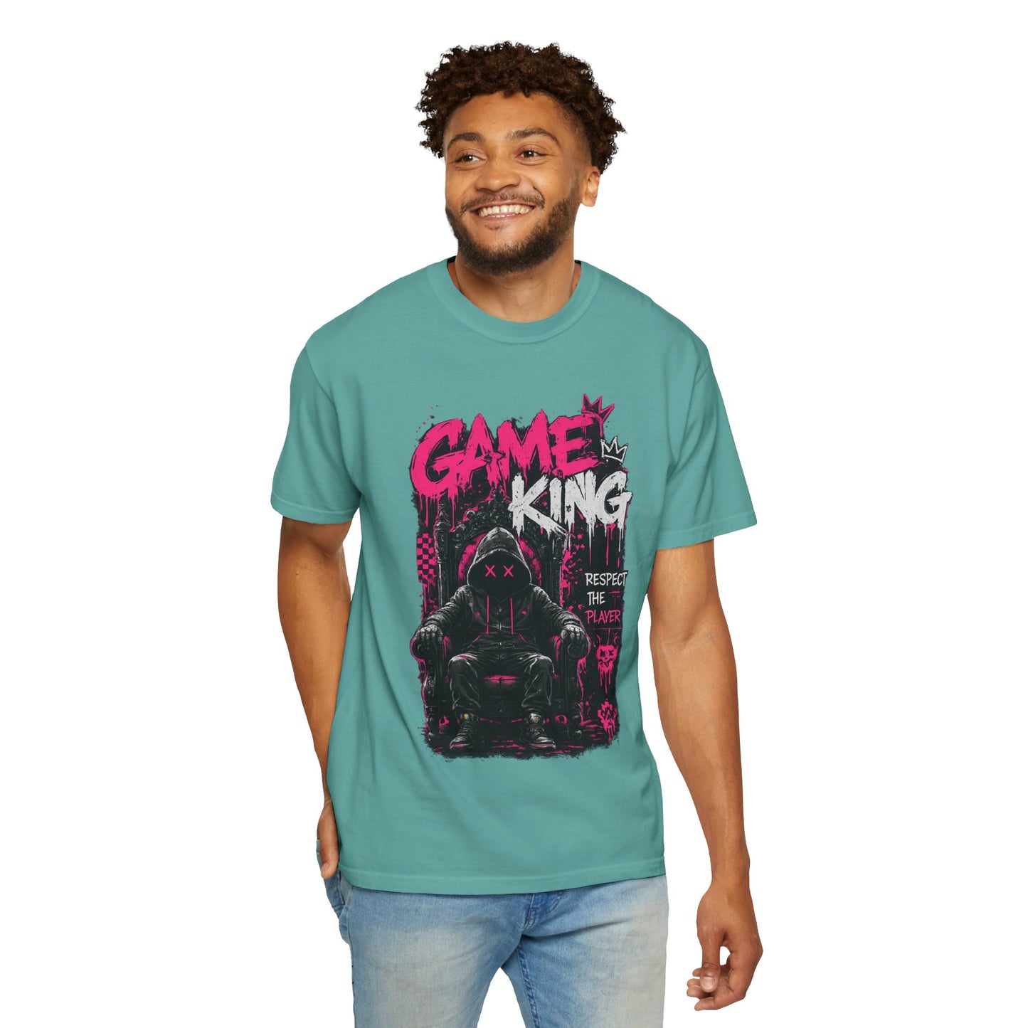 Game King Graphic T-Shirt — 'Respect The Player' Gamer Streetwear
