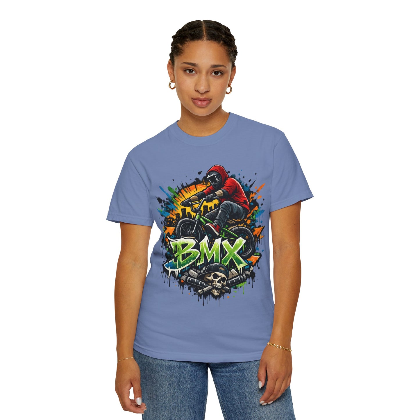 BMX Graphic T-Shirt — Urban Street Bike Rider Tee