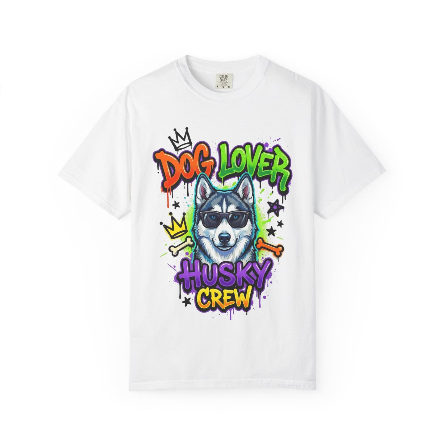 Dog Lover Husky Crew T-Shirt