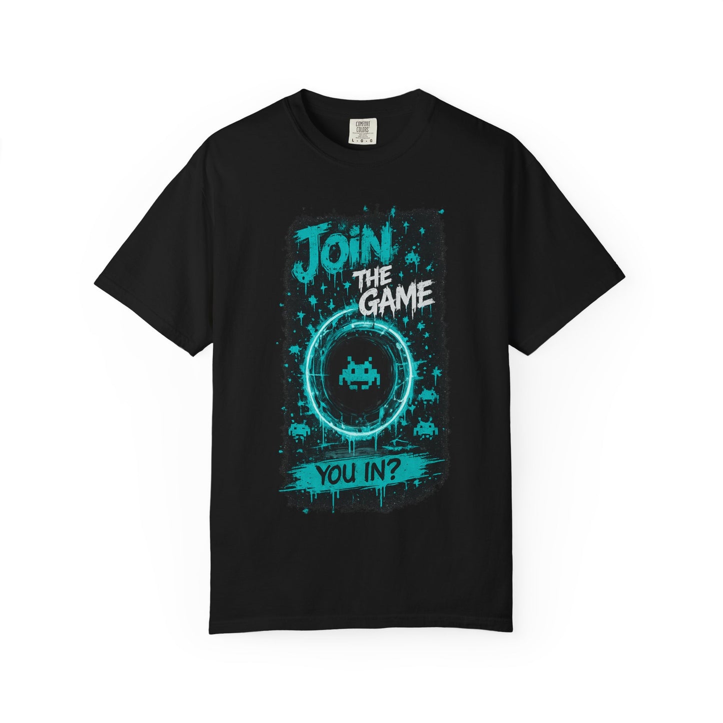 Join The Game Retro Arcade T-Shirt — 'You In?' Gamer Graphic Tee