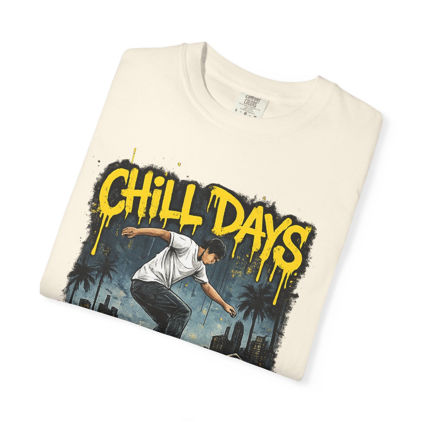 Chill Days Big Tricks Skateboard T‑Shirt