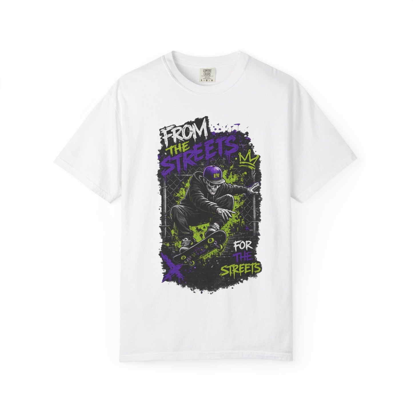 From the Streets Skateboard T-Shirt — Urban Skate Crew Graphic Tee
