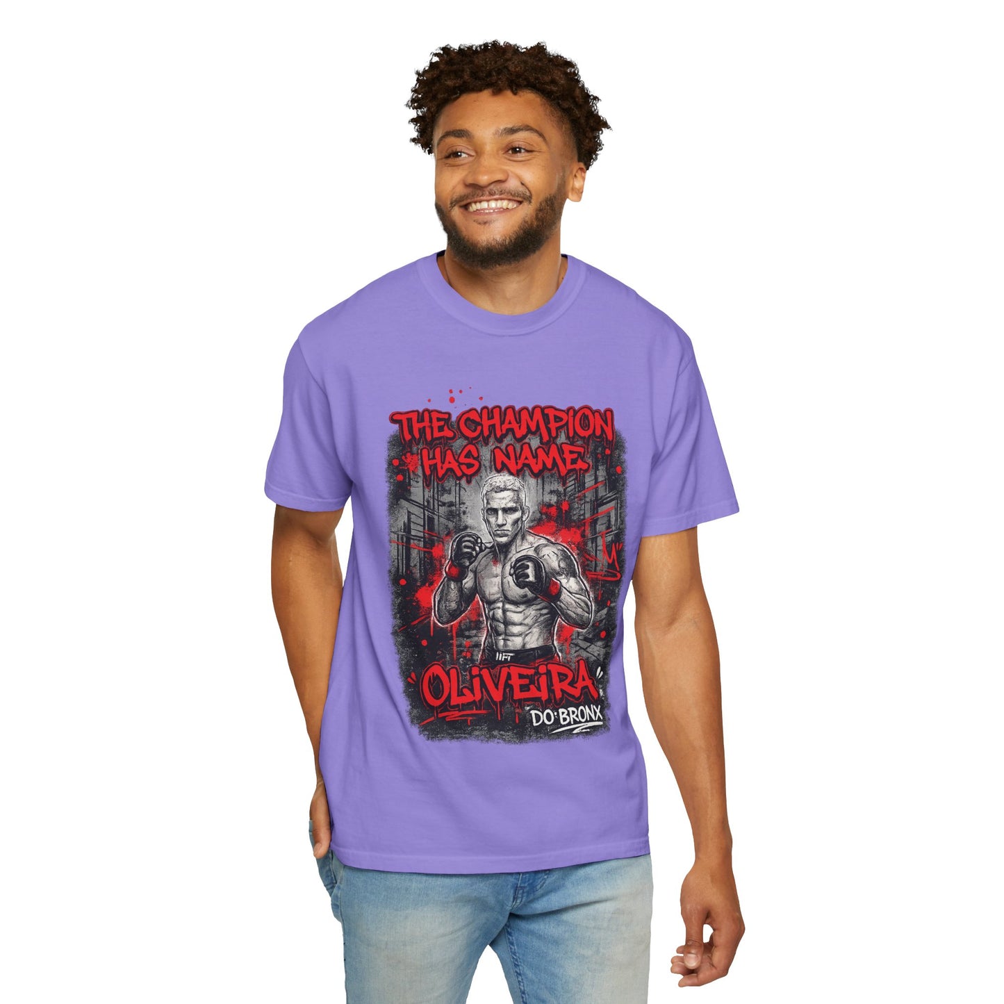 Oliveira 'The Champion Has Name' UFC Graphic T-Shirt