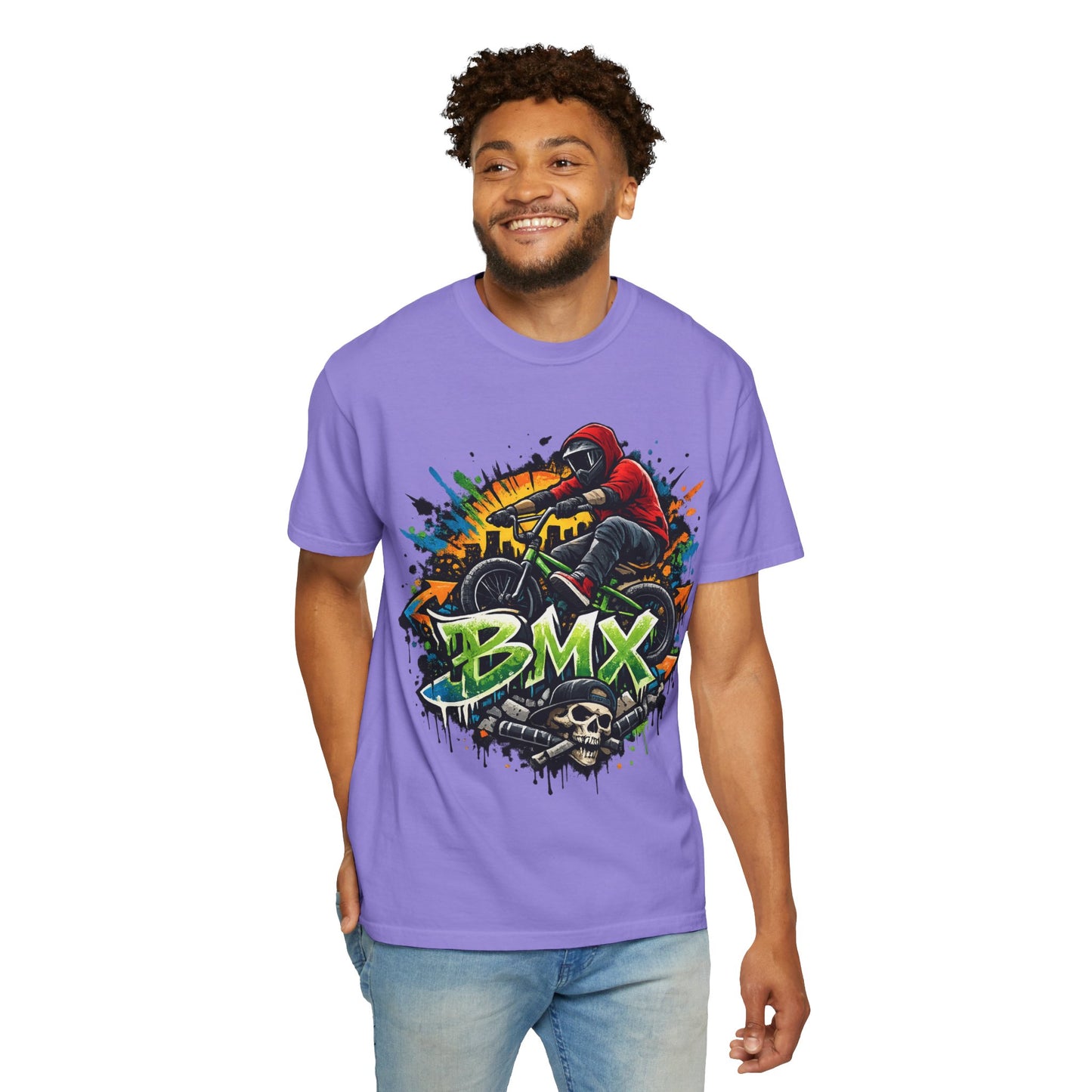 BMX Graphic T-Shirt — Urban Street Bike Rider Tee
