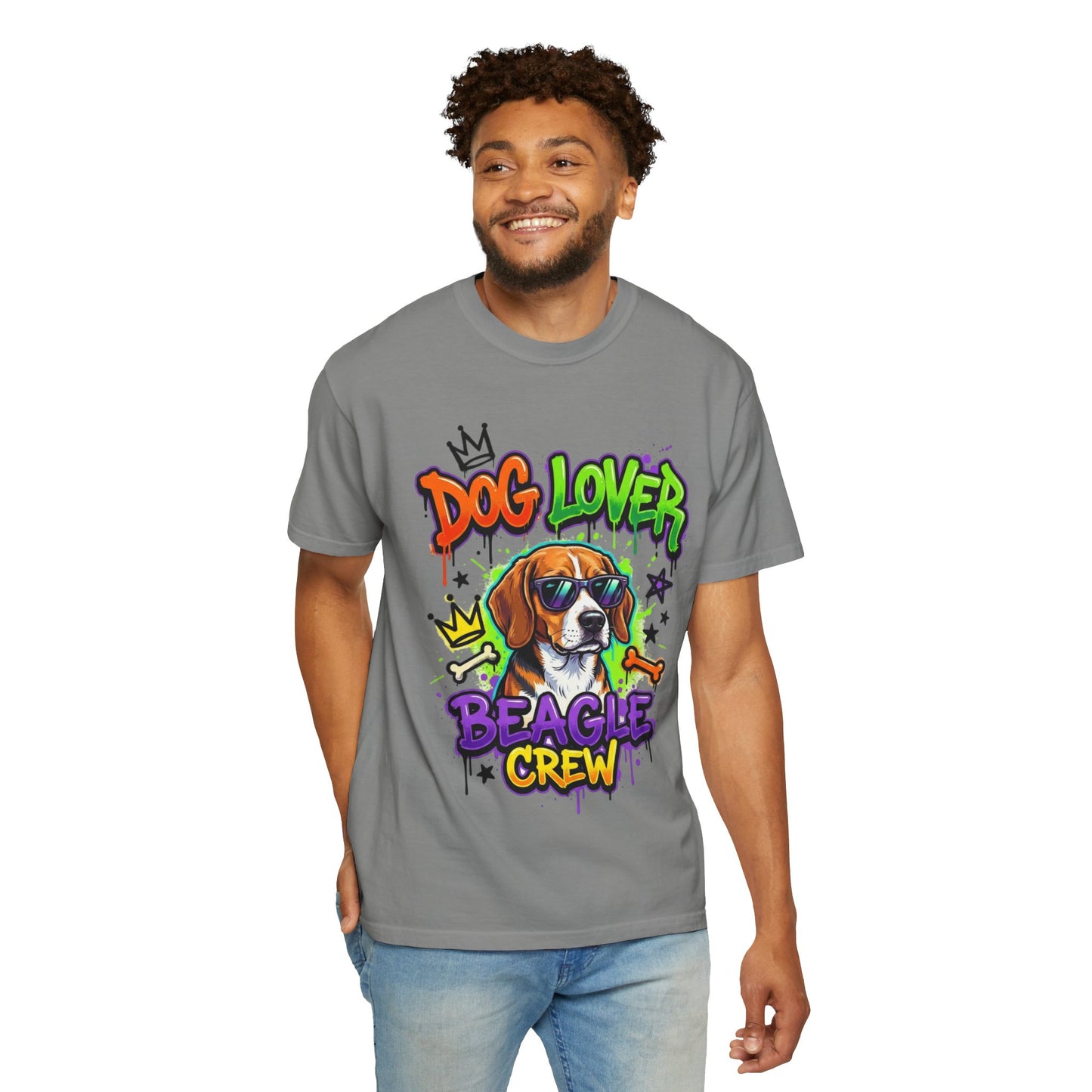 Beagle Crew Dog Lover T-Shirt — Graphic Pet Owner Tee