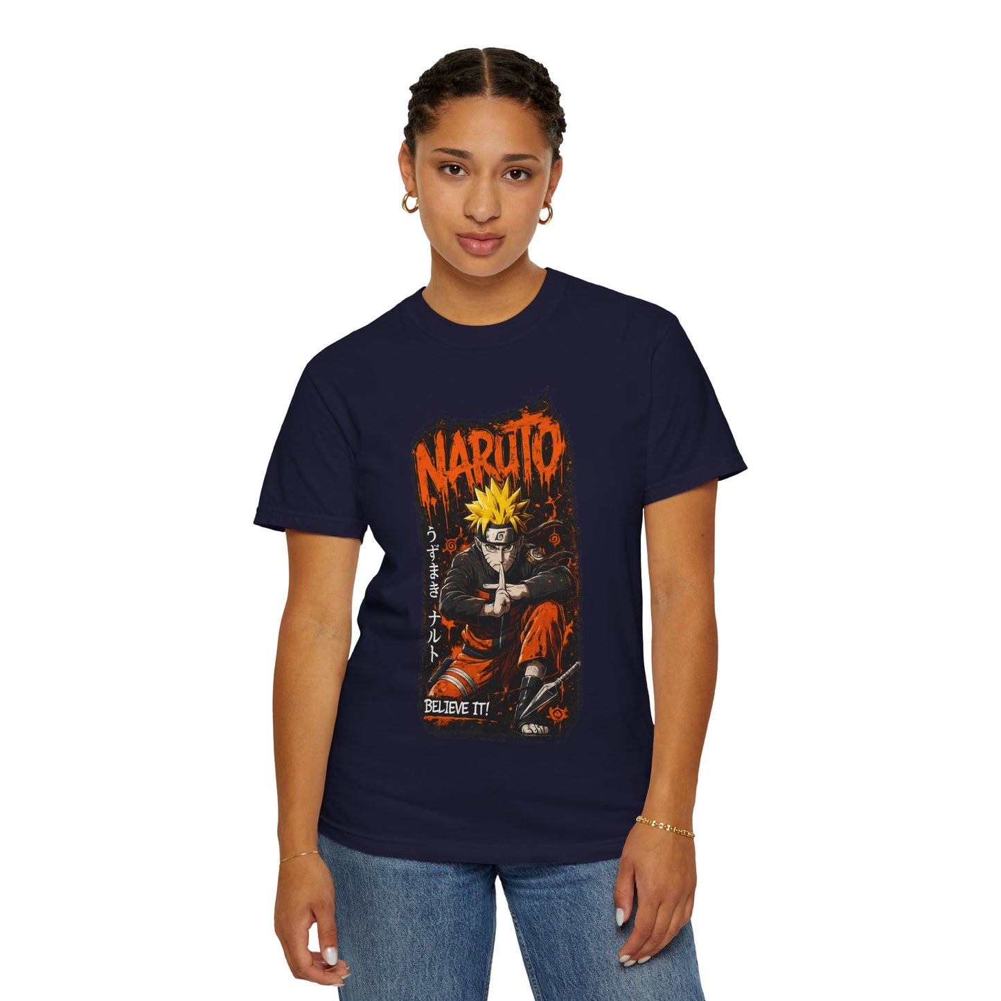 Naruto Graphic T-Shirt — Vintage Anime Design