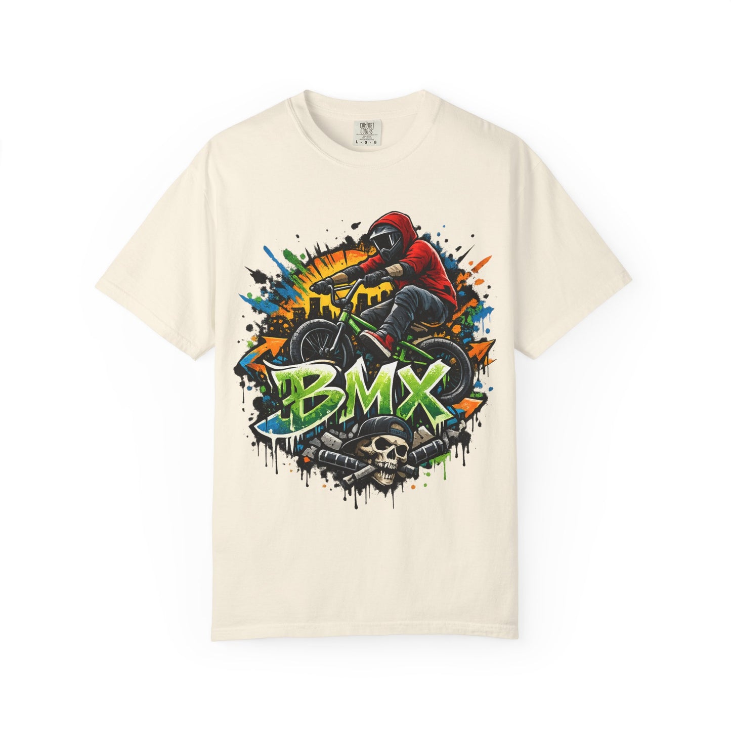 BMX Graphic T-Shirt — Urban Street Bike Rider Tee