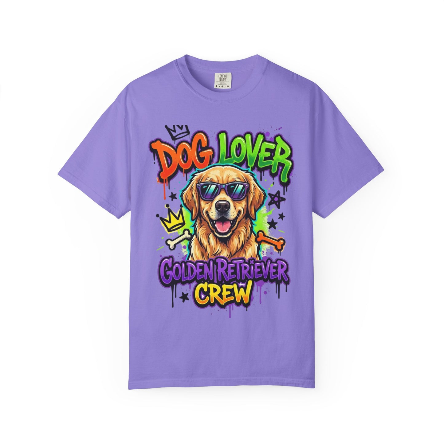 Dog Lover Golden Retriever Crew T-Shirt