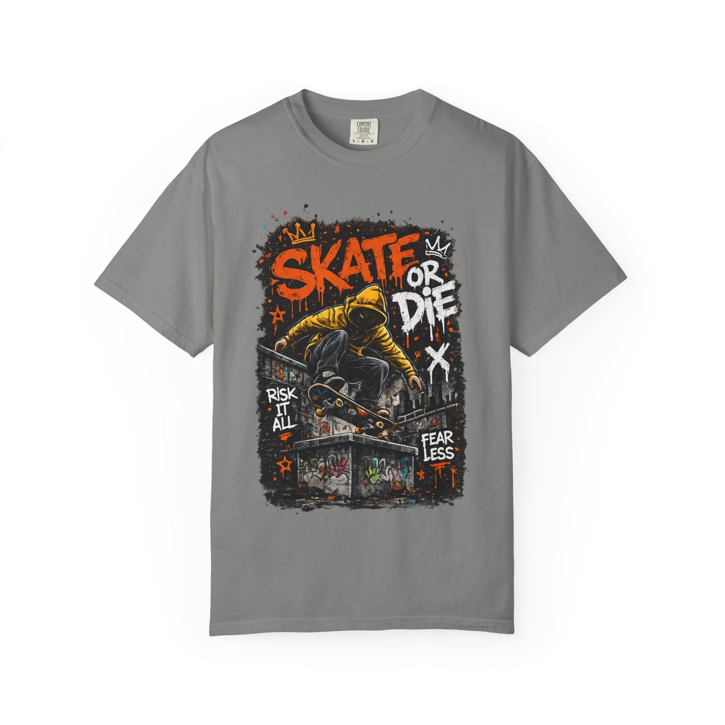 Skate or Die T-Shirt — Fearless Street Skateboard Graphic Tee