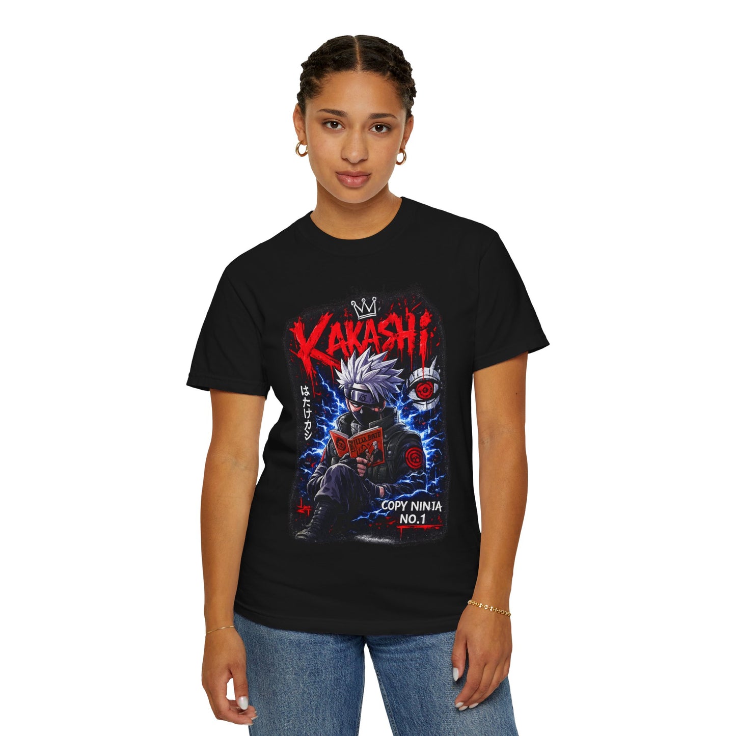 Kakashi Anime T-Shirt — 'Copy Ninja No.1' Anime Graphic Tee