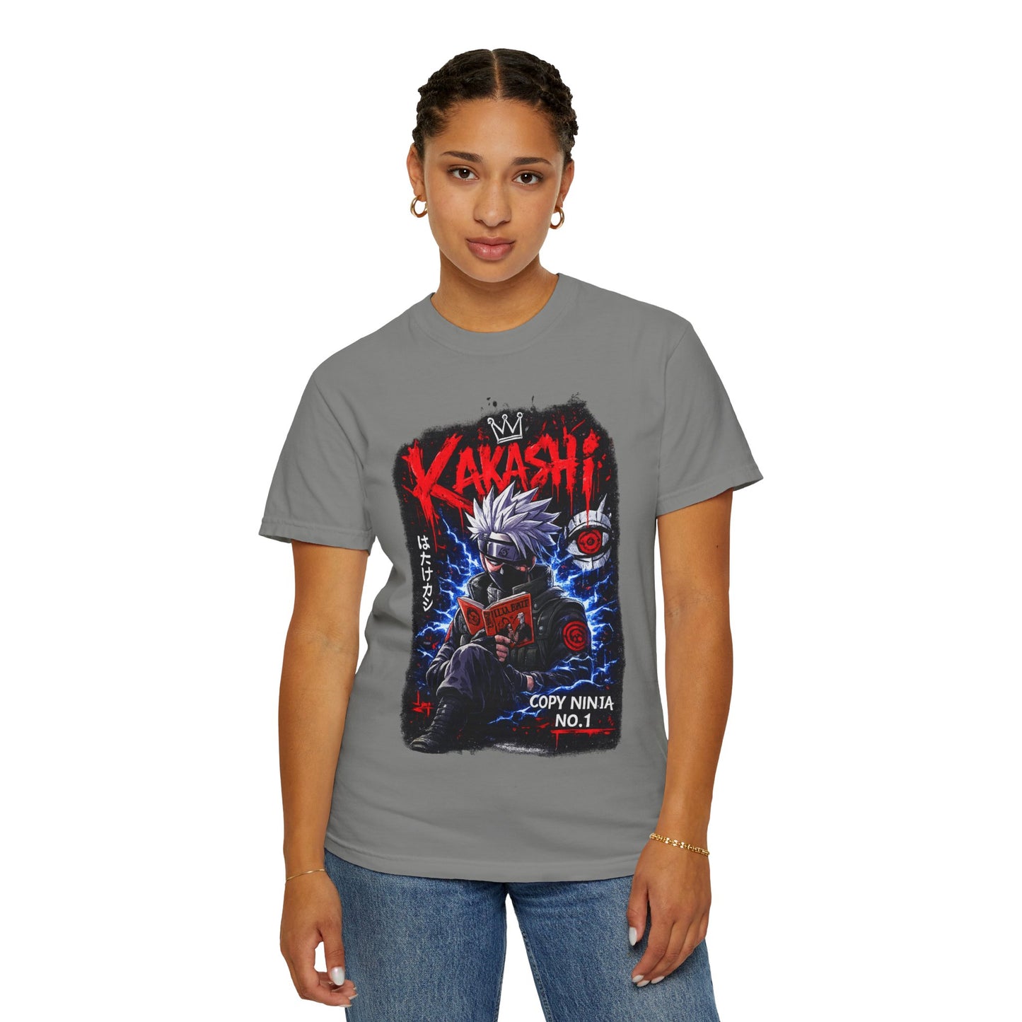 Kakashi Anime T-Shirt — 'Copy Ninja No.1' Anime Graphic Tee