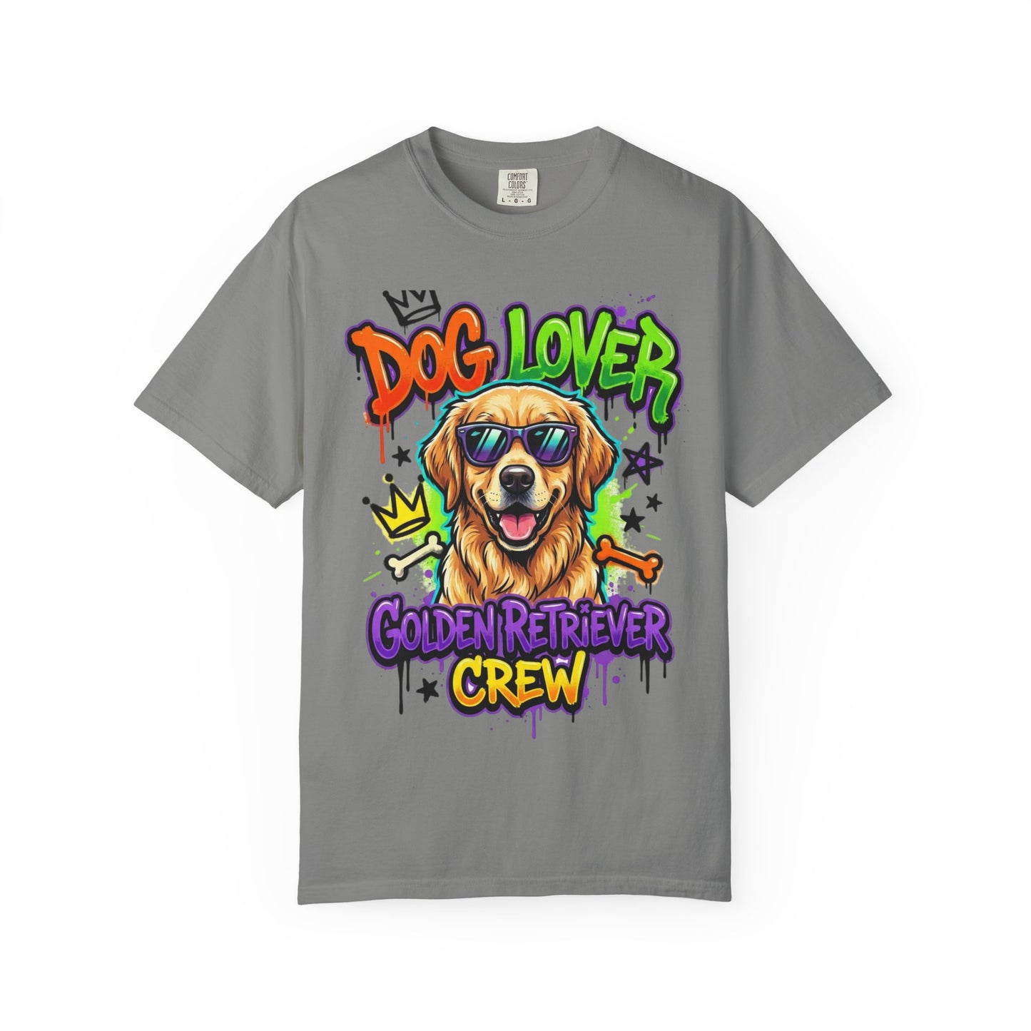 Dog Lover Golden Retriever Crew T-Shirt