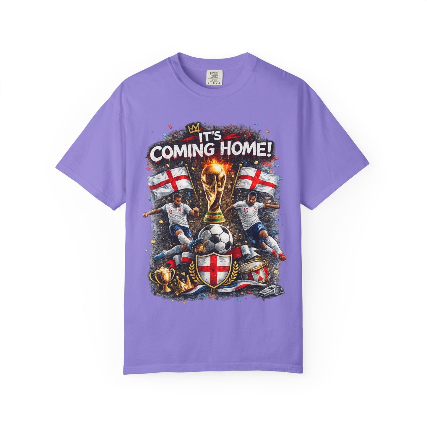 It's Coming Home football World Cup shirt | England flag soccer tee