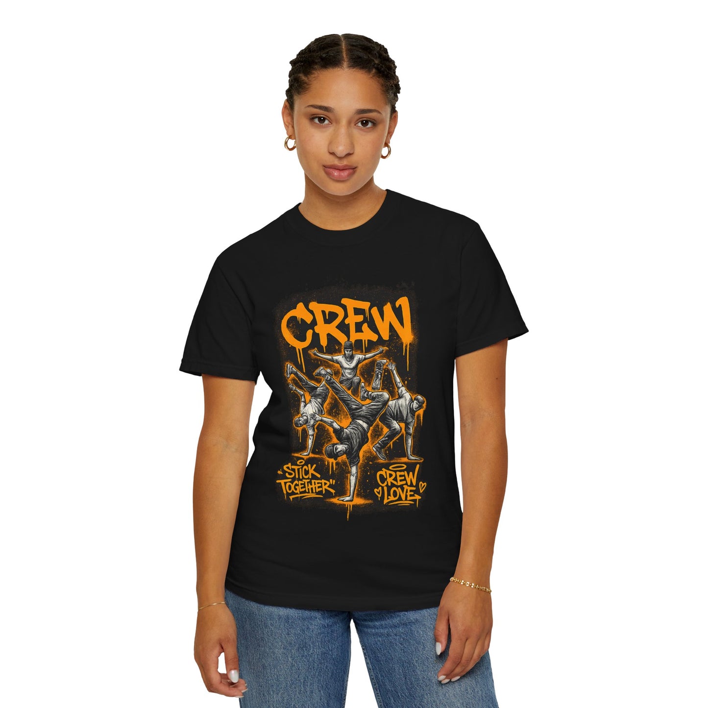 Crew Stick Together Graphic Tee — Skate Crew Vintage-Style Shirt
