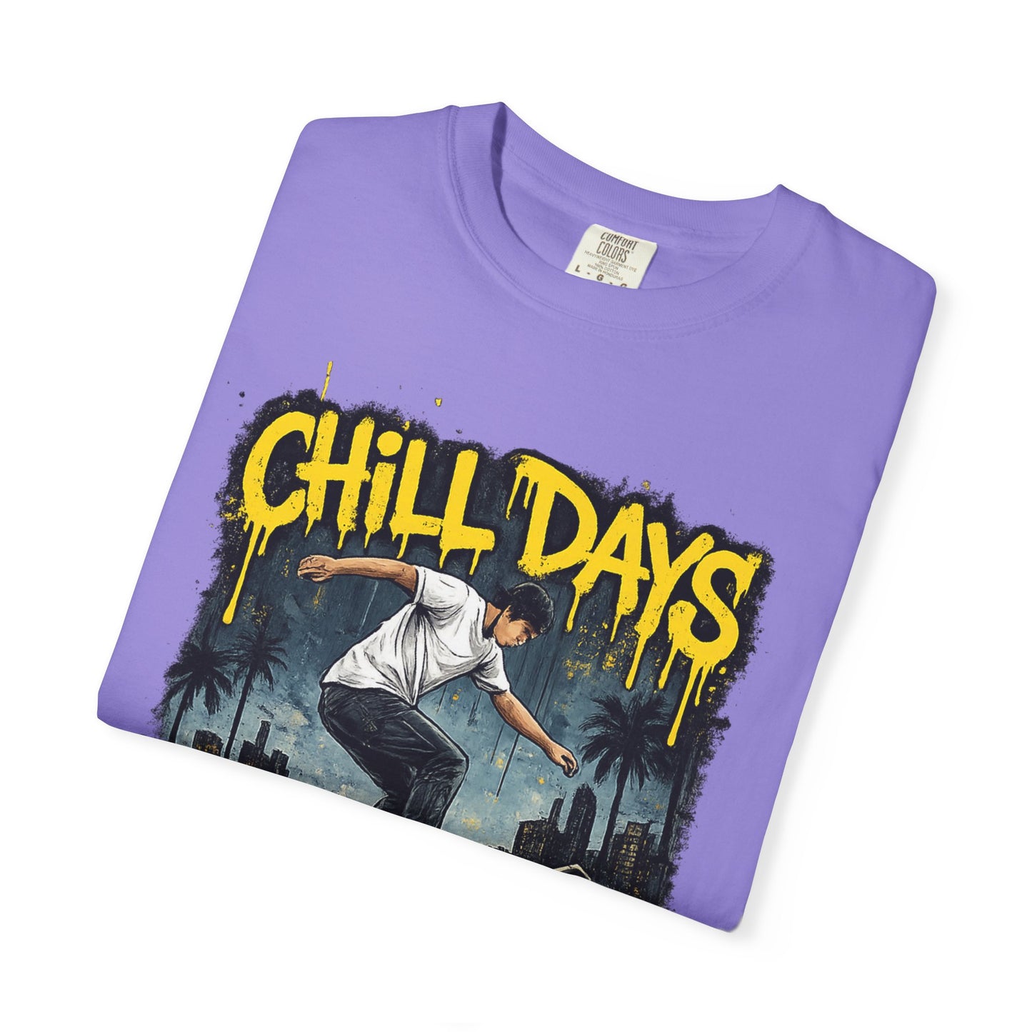Chill Days Big Tricks Skateboard T‑Shirt