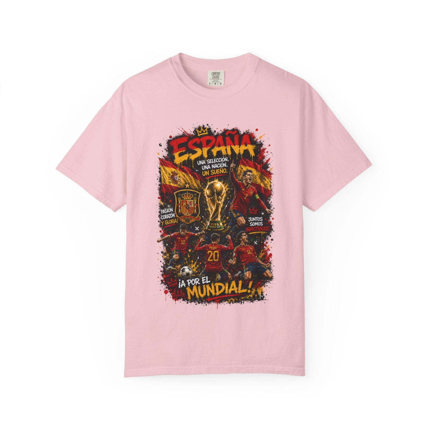 España World Cup Soccer Graphic Tee | España Mundial T-Shirt